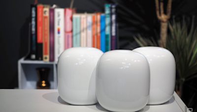 A Google Nest Wi-Fi 6E three-pack is back on sale for $285