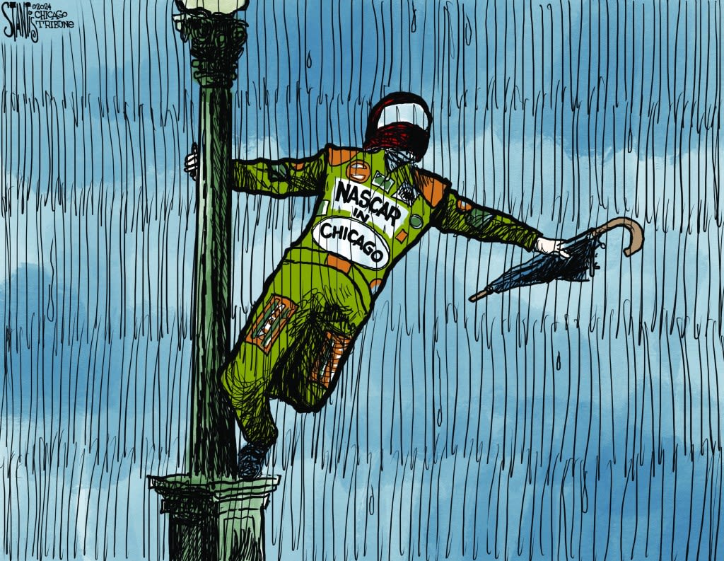 Editorial: C’mon, weather gods, give us a break next year so we can properly assess NASCAR’s value to Chicago