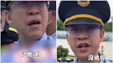 深圳交警羅湖口岸截停的士 耍官威爆粗影片瘋傳 事後道歉兼停職