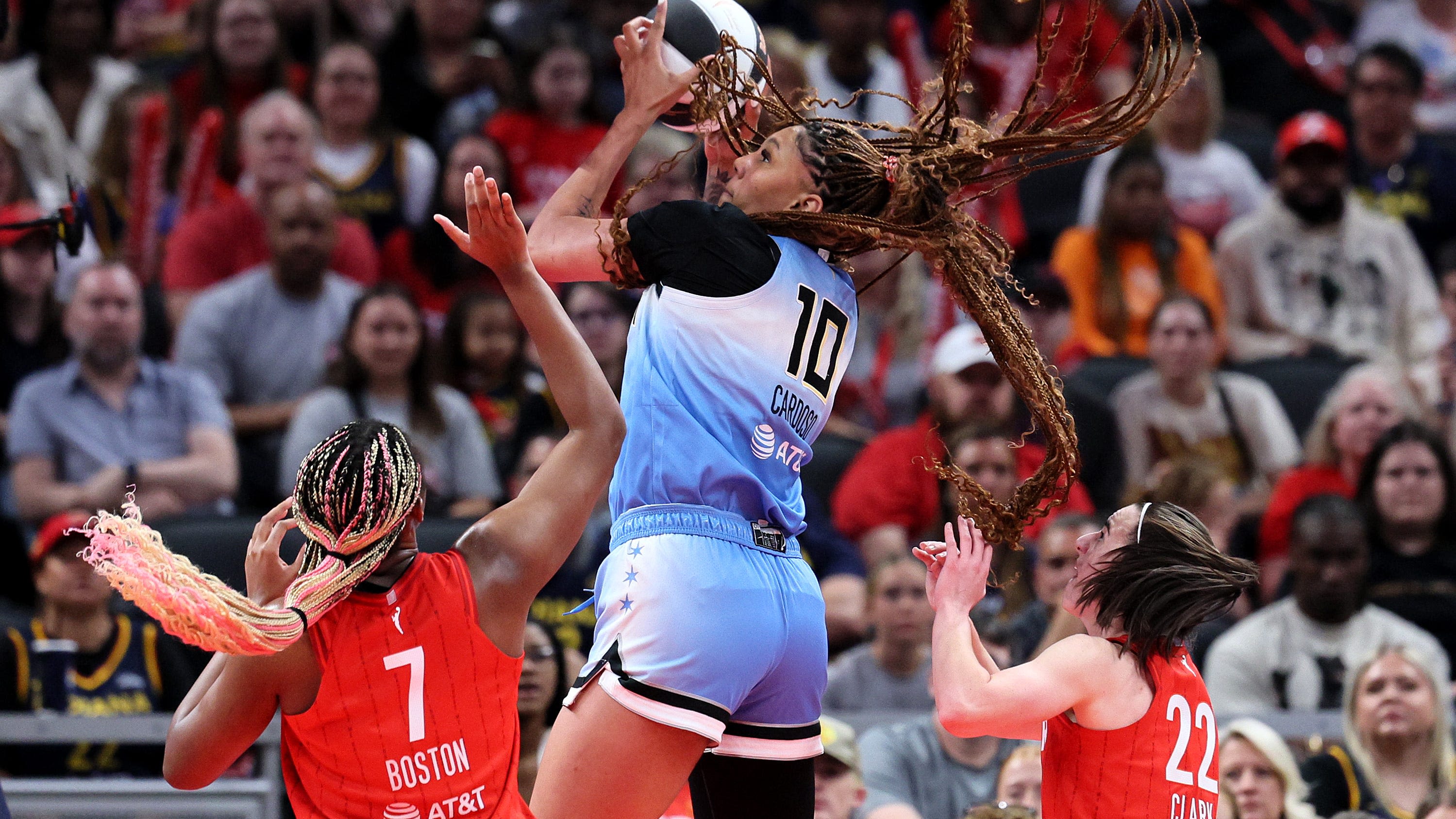 How former South Carolina star Kamilla Cardoso has fared in first month with WNBA's Chicago Sky