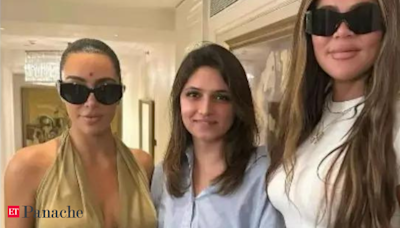 Anant Ambani Wedding: Kim Kardashian shares picture with 'Tikka' after grand welcome at Taj Hotel