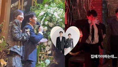 天動&MIMI婚禮，李準主持又表演！和Dara合唱還和天動跳MBLAQ〈Oh Yeah〉激起回憶