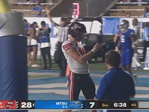 Hilltopper Football blows past MTSU for sixth straight win over Blue Raiders