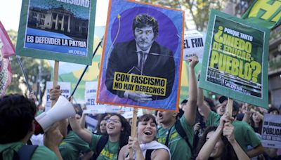 Milei enfrenta una segunda huelga general contra su 'ajuste brutal' en Argentina