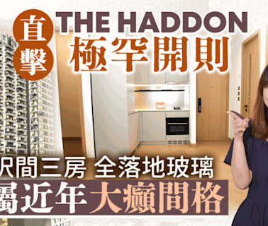 直擊THE HADDON極罕開則 430呎間三房 全落地玻璃 「屬近年大癲間格」