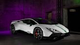 At Lamborghini, gasoline is going, going, gone