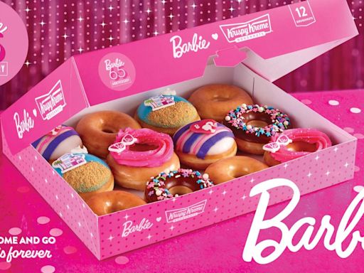 Krispy Kreme celebrates Barbie's 65th anniversary with new donuts