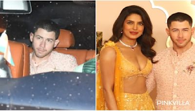 Anant Ambani-Radhika Merchant Wedding: Nick Jonas returns home after having a blast at Baaraat while Priyanka Chopra stays back