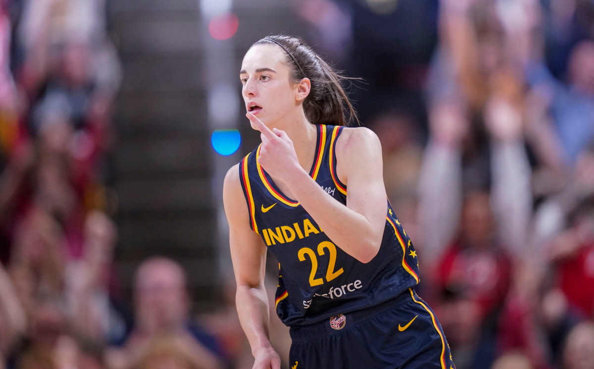 ESPN Cameras Capture Viral Caitlin Clark Moment During Pacers-Knicks Game