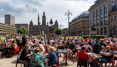 Heatwave latest as Glasgow to be almost as hot as Ibiza today