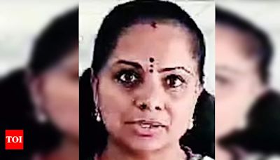 'MLC Kavitha coerced to name netas' | Hyderabad News - Times of India