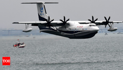 AG600: All you need to know about China’s new large amphibious aircraft - Times of India