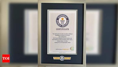 Genai Learnathon For Women Supported By Up Govt Sets Guinness World Record | Lucknow News - Times of India