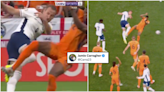 Jamie Carragher's tweet about England's controversial penalty vs the Netherlands has gone viral