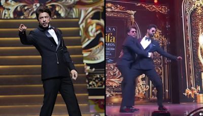 IIFA 2024: Shah Rukh Khan channels Samantha Ruth Prabhu as he dances to Oo Antava with Vicky Kaushal