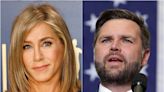 Jennifer Aniston criticises JD Vance’s sexist ‘childless cat ladies’ comments