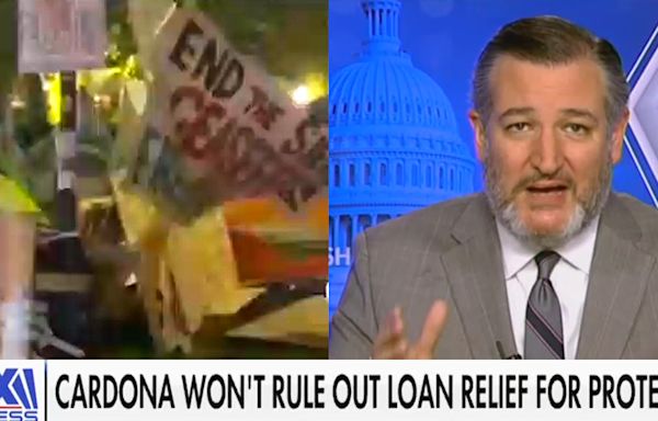 Ted Cruz Tells Fox Biden ‘In The Business Right Now Of Buying Votes’ With Loan Forgiveness For ‘Pro-Hamas...