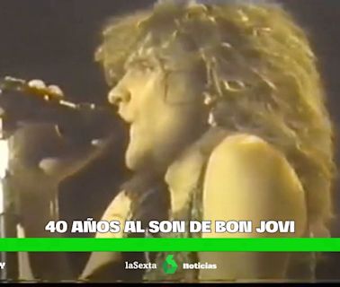 Glam, mallas ajustadas, permanente y un puñado de temazos: 40 años de Bon Jovi