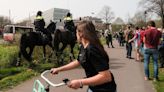 Dutch woman whose elbow was ‘broken’ by police at climate protest says she will not give up