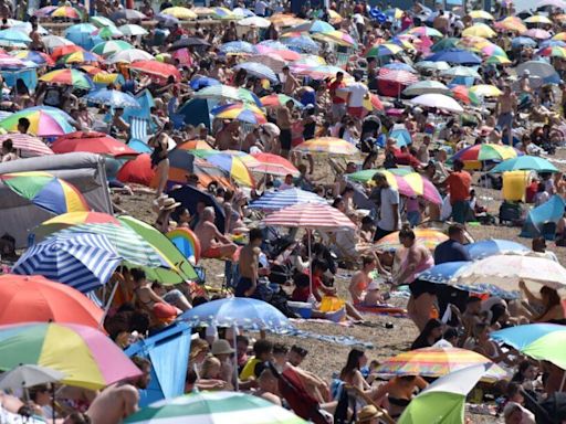 Exact date UK weather maps turn volcanic red as scorching 27C heatwave to hit