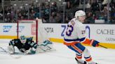 Islanders pull away with 2nd-period burst, beat reeling Sharks 7-2