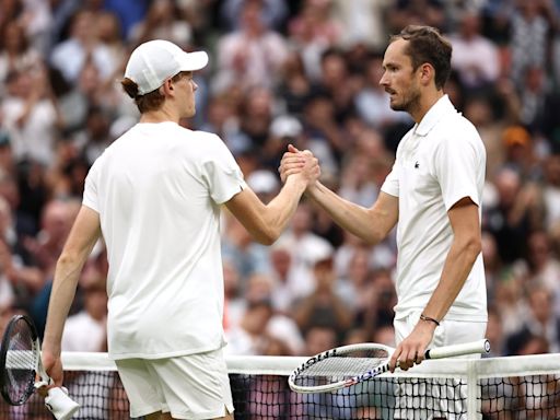 Wimbledon 2024 LIVE: Tennis scores as Daniil Medvedev beats Jannik Sinner to set Carlos Alcaraz rematch
