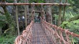 I crossed an 800-year-old Japanese vine bridge used by samurais and survived