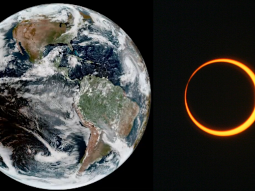 Moon's Shadow On Earth Captured by NASA Satellite During Annular Solar Eclipse; Watch