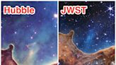 Side-by-side images from the James Webb and Hubble space telescopes show why NASA spent 25 years and $10 billion on the Webb