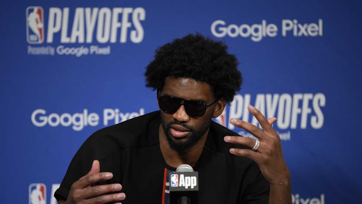 76ers All-Star center Joel Embiid says he has Bell's palsy