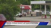 Man killed, child in critical condition after Baden gas station shooting