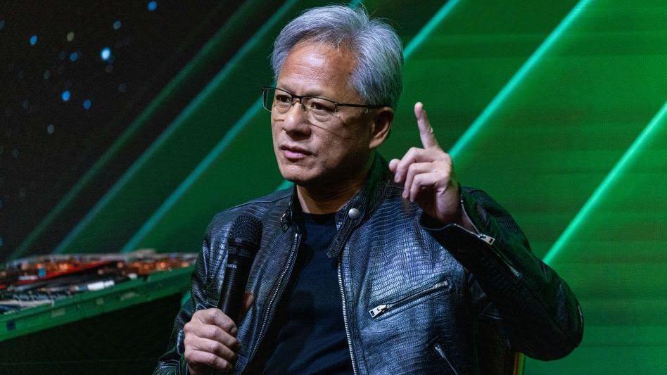 The Nvidia CEO christened the Taylor Swift of tech