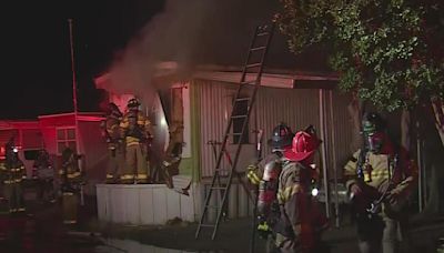 Woman dies after mobile home fire in Rancho Cordova