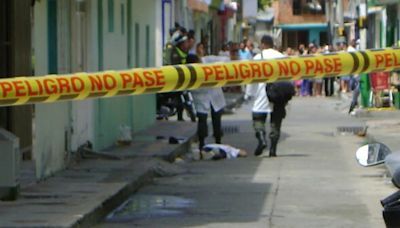 En medio de una riña un motociclista falleció por un herida de arma blanca en el pecho en Envigado