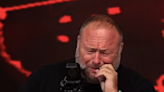 Conspiracy theorist Alex Jones breaks down sobbing on Infowars show claiming feds are trying to shutter show