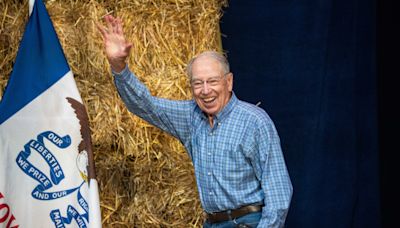 Nearly half of Iowans approve of US Senators Chuck Grassley, Joni Ernst, Iowa Poll shows