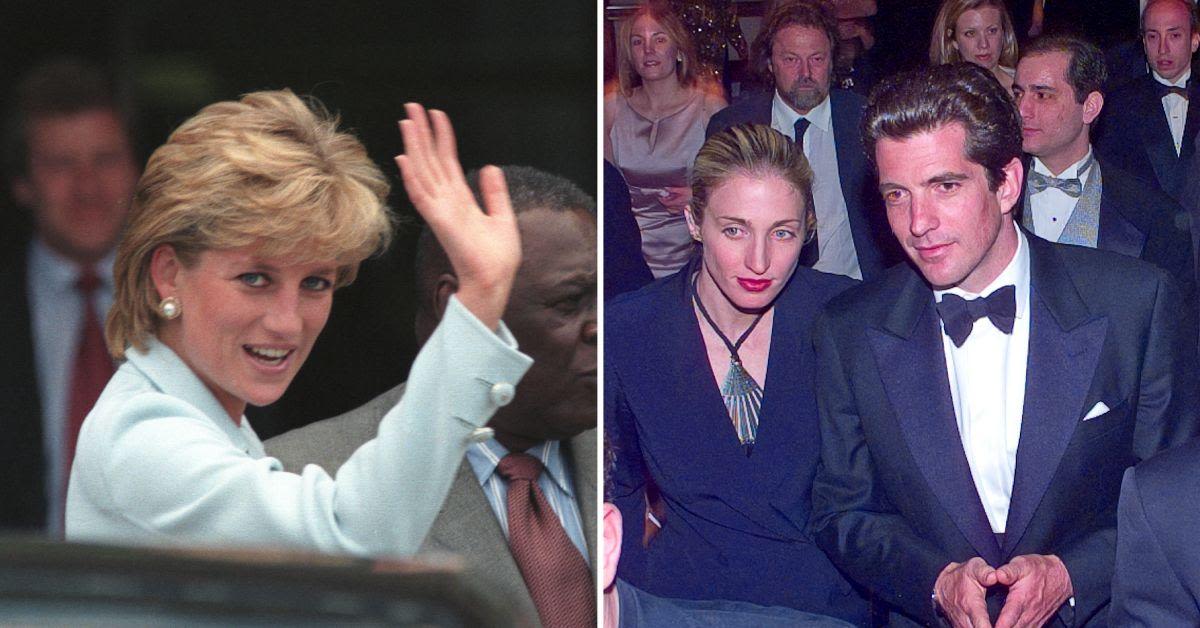 Princess Diana's Death Caused JFK Jr.'s Wife Caroyln to Become 'Terrified' of Dying in the Same Manner, Claims Author