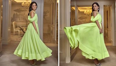 Isha Ambani Piramal wears Giambattista Valli Spring-Summer '25 dress in Paris to attend fashion gala