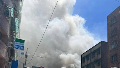 假消息！網傳「板橋大爆炸」遭市府壓新聞 新北消防局澄清：篤行路鐵皮屋火警