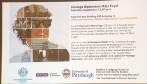 Marc Fogel’s family attends hostage diplomacy panel hosted by University of Pittsburgh