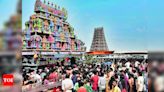 Temple repurposes flower waste into incense sticks | Vijayawada News - Times of India