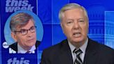 Lindsey Graham Yells Back at George Stephanopoulos for Cutting Off Hillary Clinton Tirade: ‘Let Me Finish!’