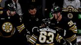 Bruins notebook: Brad Marchand out for Game 4, B’s boiling