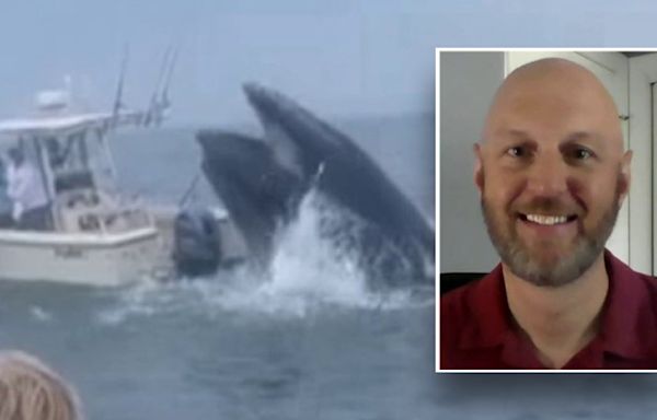 Fisherman whose boat was capsized by breaching whale speaks out: 'Was in fight or flight mode'