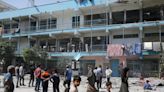 Israeli strike kills at least 33 people at a Gaza school the military claims was being used by Hamas