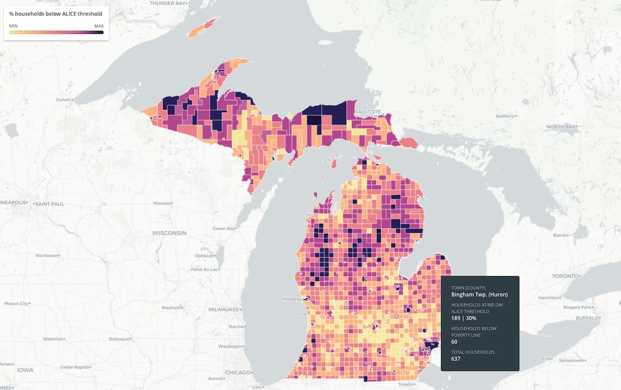 New report shows 41% of Michigan households live paycheck to paycheck