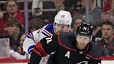 Artemi Panarin scores in overtime, Rangers beat Hurricanes 3-2 to take 3-0 series lead