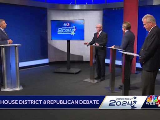 Republican primary debate for Florida's 8th congressional district