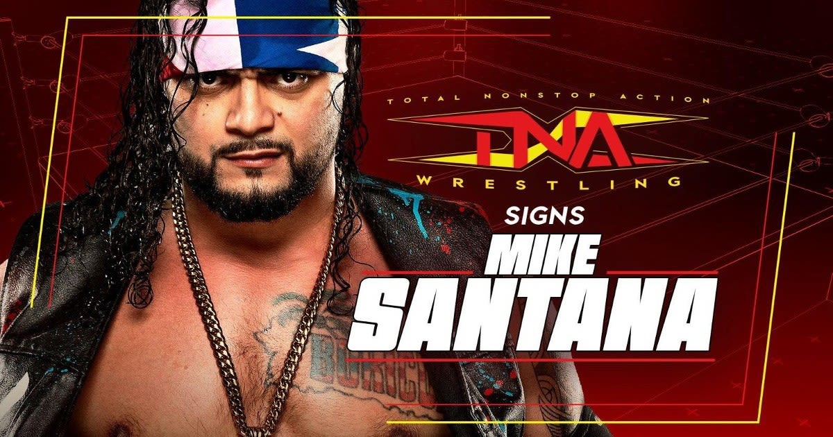 TNA Officially Signs Mike Santana