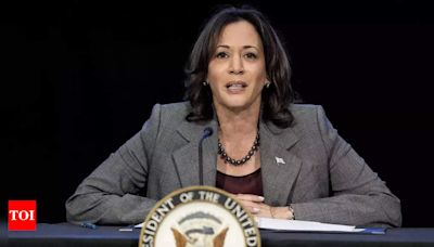 Kamala Harris unveils $50m 'Fearless' ad campaign, targeting Trump - Times of India